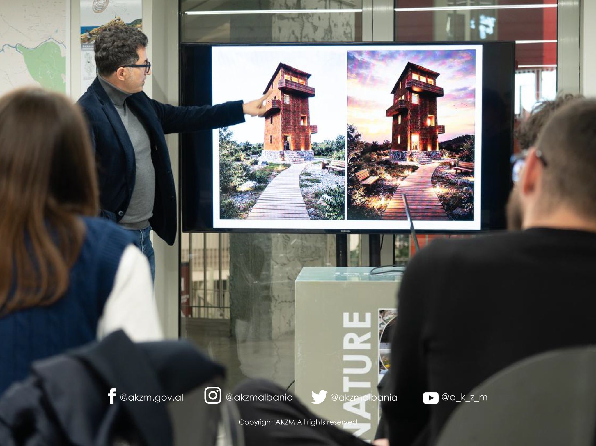 Takim informues mbi Konkursin Kombëtar “Kullat e Vrojtimit – Inteligjenca Natyrale, Artificiale & Kolektive”