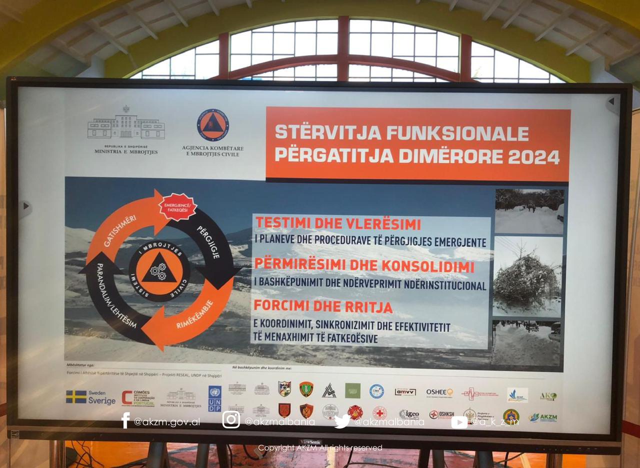 AKZM merr pjesë në Stërvitjen Funksionale “Përgatitje Dimërore 2024”