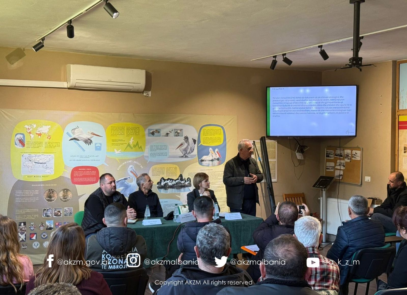 Mbahet Konsultimi Publik mbi Parkun Kombëtar “Divjakë-Karavasta”