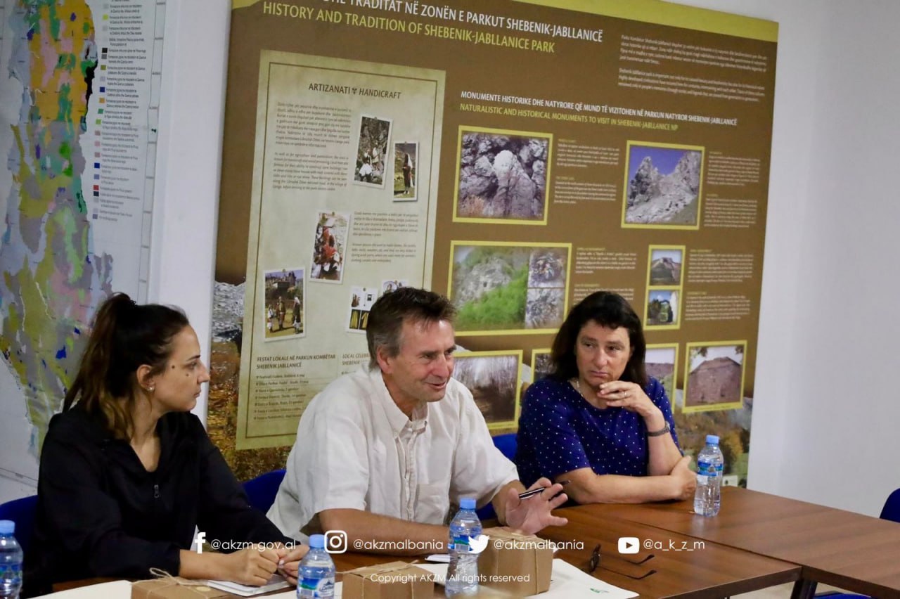 Misioni i KfW zhvillon një vizitë në Parkun Kombëtar të Shebenikut