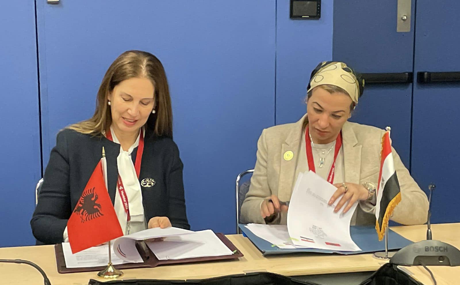 Montreal/ Nënshkruhet memorandumi i bashkëpunimit mes Shqipërisë dhe Egjiptit