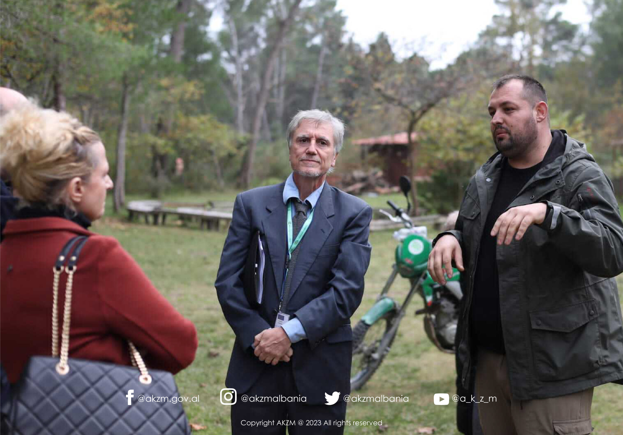 The EU delegation visits the “Divjakë-Karavasta” National Park