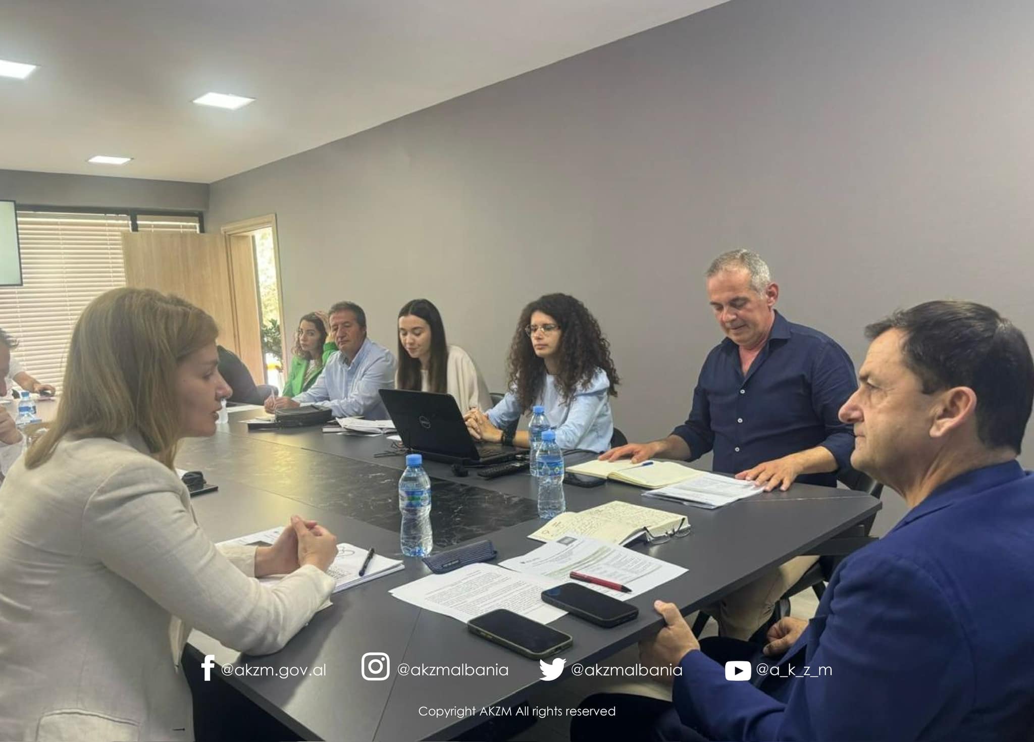 THE MANAGEMENT COMMITTEE OF THE ENVIRONMENTAL PROTECTED AREAS OF VLORA IS HELD