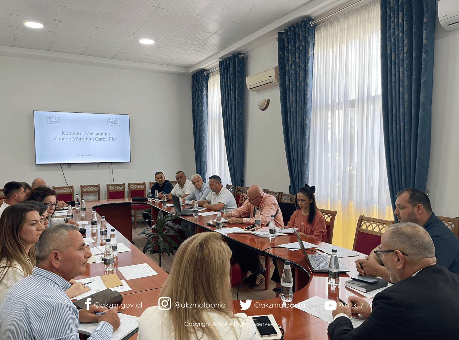 Mbahet Komiteti i Menaxhimit i Zonave të Mbrojtura Mjedisore të Fierit