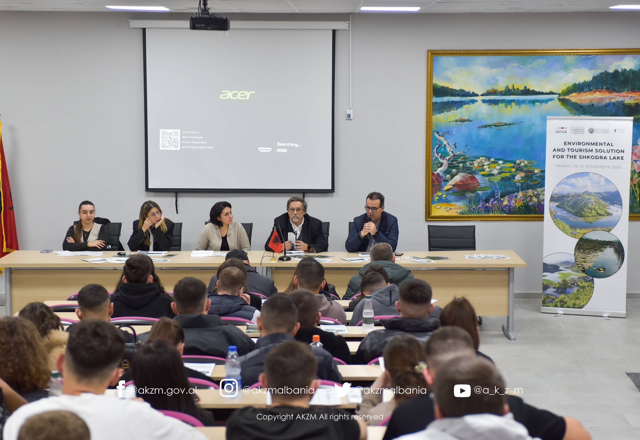 Mbahet në Tiranë workshopi mbi projektin “Zgjidhje Mjedisore dhe Turistike për Liqenin e Shkodrës”