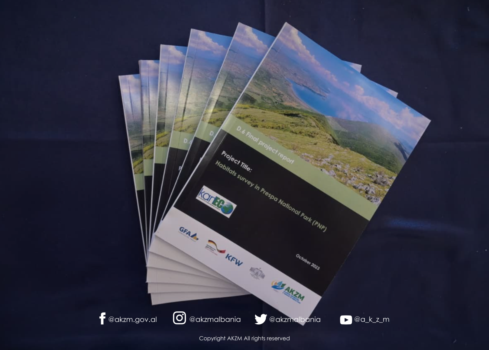 Ministria e Mjedisit, AKZM dhe Banka Gjermane për Zhvillim shënojnë përfundimin e Projektit të përbashkët “Rezerva Ndërkufitare e Biosferës Prespë, Faza II – Shqipëri”