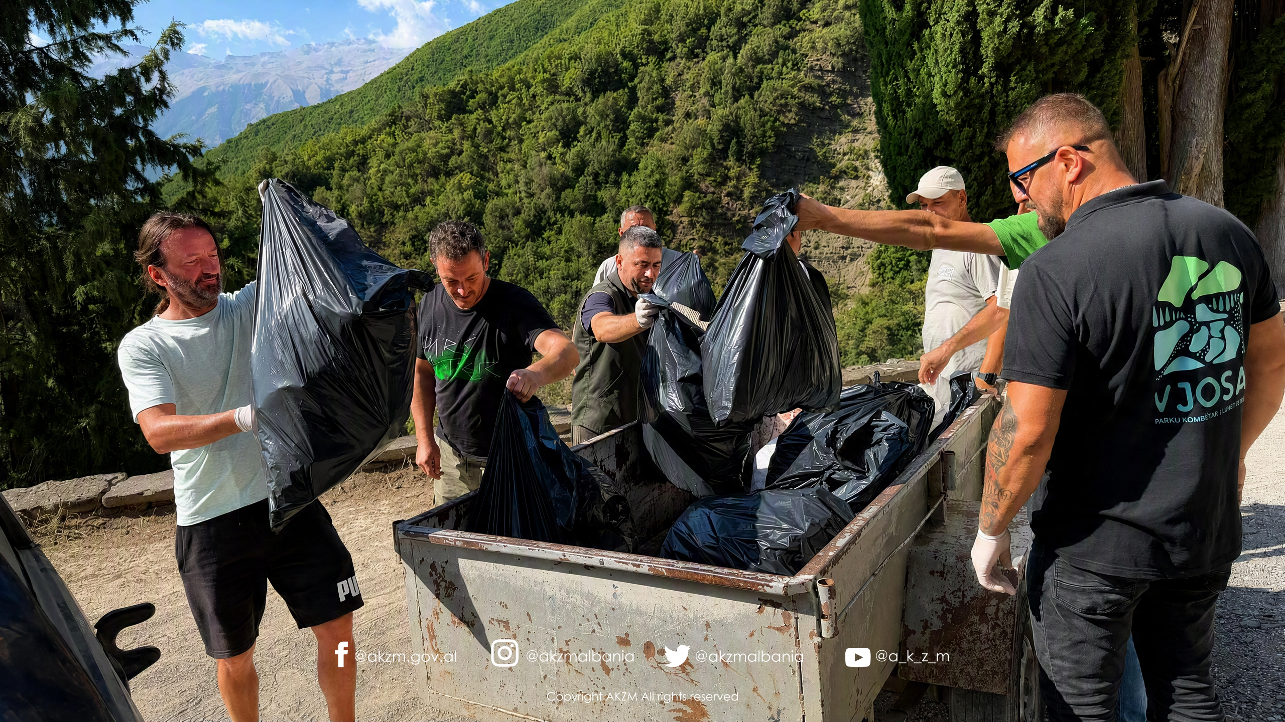 Bashkëpunim dhe angazhim qytetar për pastrimin dhe mbrojtjen e maleve të Shqipërisë