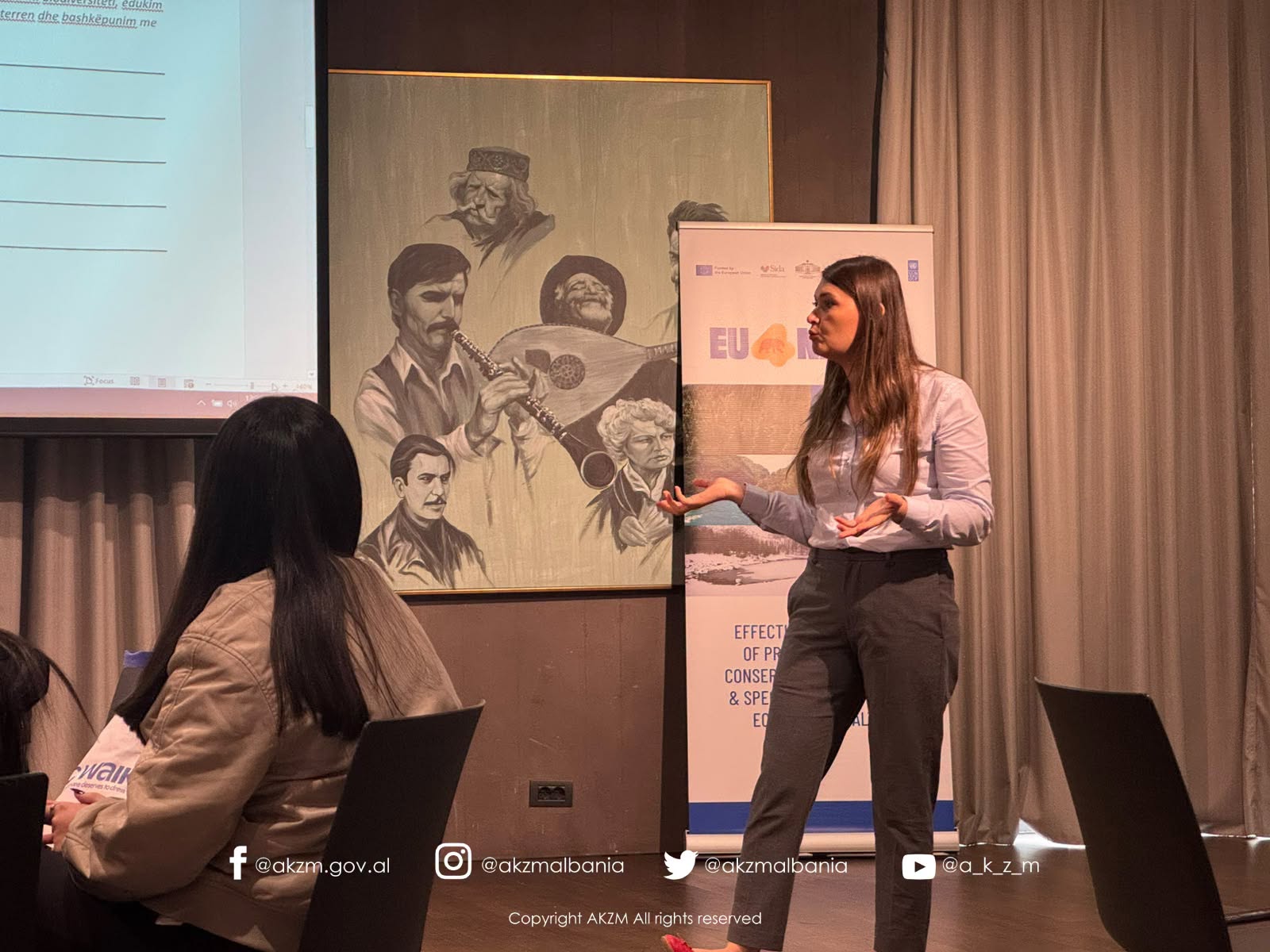 Takim i organizuar nga UNDP me pjesëmarrjen e 28 profesionistëve të rinj të punësuar pranë AdZM-ve në kuadër të projekteve “EU4Nature” dhe “Menaxhimi i Ligatinave”